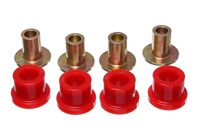Energy Suspension 07-14 Toyota Tundra Red Rack & Pinion Bushing Set - Main Product View