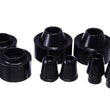 Load image into Gallery viewer, Energy Suspension 07-17 Jeep Wrangler (JK) Black Front &amp; Rear Coil Spring Spacer 1-3/4in Lift Set