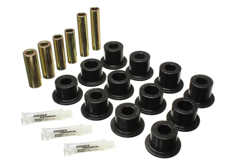 Energy Suspension 07-21 Toyota Tundra Leaf Spring Bushing Set - Black - Main Product View