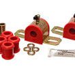 Load image into Gallery viewer, Energy Suspension 08-10 Chrysler 300C RWD / 07-10 Charger RWD Red 17.5mm Rear Sway Bar Bushing Set - Main Product View