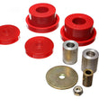 Load image into Gallery viewer, Energy Suspension 08-10 Chrysler Challenger/07-10 Charger RWD Red Rear Diff Mount Bushing Set - Main Product View