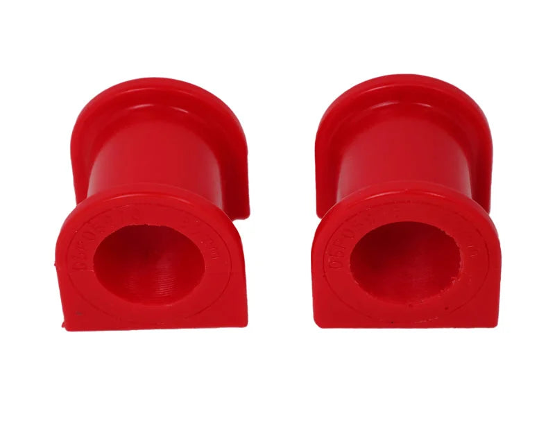 Energy Suspension 08-13 Toyota Tacoma Base/ Pre Runner 30mm Front Sway Bar Bushings - Red - Side View