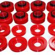 Load image into Gallery viewer, Energy Suspension 08-16 Ford F-250/F-350/F-450/F-550 Super Duty Crew Cab Red Body Mount Set - Main Product View