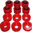 Load image into Gallery viewer, Energy Suspension 08-16 Ford F-250/F-350/F-450/F-550 Super Duty STD/Super Cab Red Body Mount Set - Main Product View
