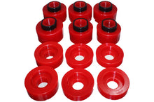 Load image into Gallery viewer, Energy Suspension 08-16 Ford F-250/F-350/F-450/F-550 Super Duty STD/Super Cab Red Body Mount Set - Main Product View