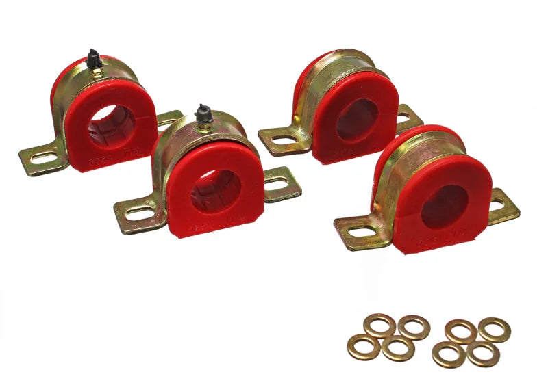Energy Suspension 1-1/4in Gm Greaseable S/B Set - Red - Main Product View