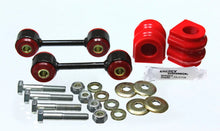 Load image into Gallery viewer, Energy Suspension 10 Chevy Camaro Red 23mm Rear Sway Bar Bushing Set - Main Product View