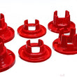 Load image into Gallery viewer, Energy Suspension 10 Chevy Camaro Red Rear Sub-Frame Mount Insert Bushing Set - Side View