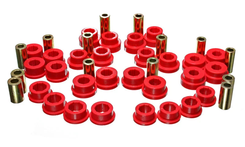 Energy Suspension 13 Scion FR-S / Subaru BRZ Red Front Control Arm Bushing Set - Main Product View