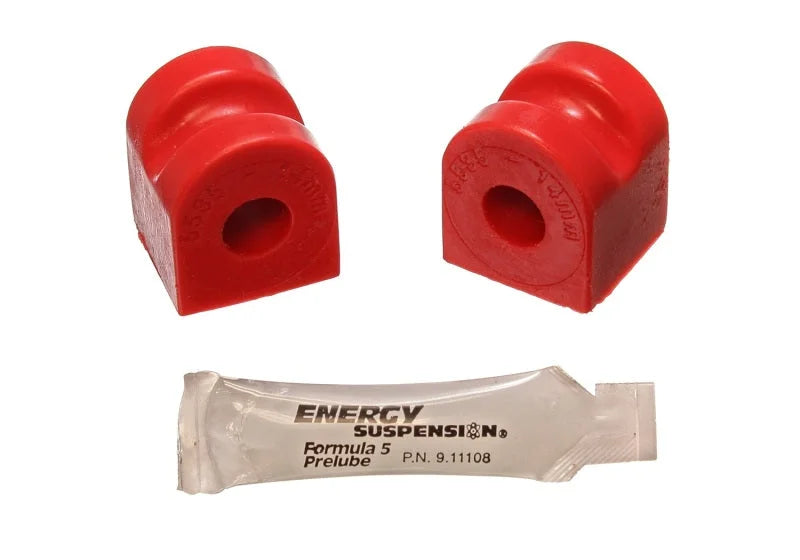 Energy Suspension 14Mm Rear Swaybar Set - Red - Side View