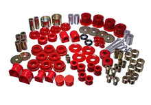 Load image into Gallery viewer, Energy Suspension 15-16 Ford Mustang Red Hyper-Flex Master Bushing Set - Main Product View