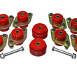 Load image into Gallery viewer, Energy Suspension 18-20 Jeep Wrangler JL Body Mount Set With Hardware - Red - Side View