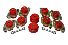 Load image into Gallery viewer, Energy Suspension 18-20 Jeep Wrangler JL Body Mount Set With Hardware - Red - Side View