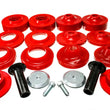 Load image into Gallery viewer, Energy Suspension 18+ Jeep Wrangler JL Red Rock-Flex 2in Adjustable Coil Spacer Set
