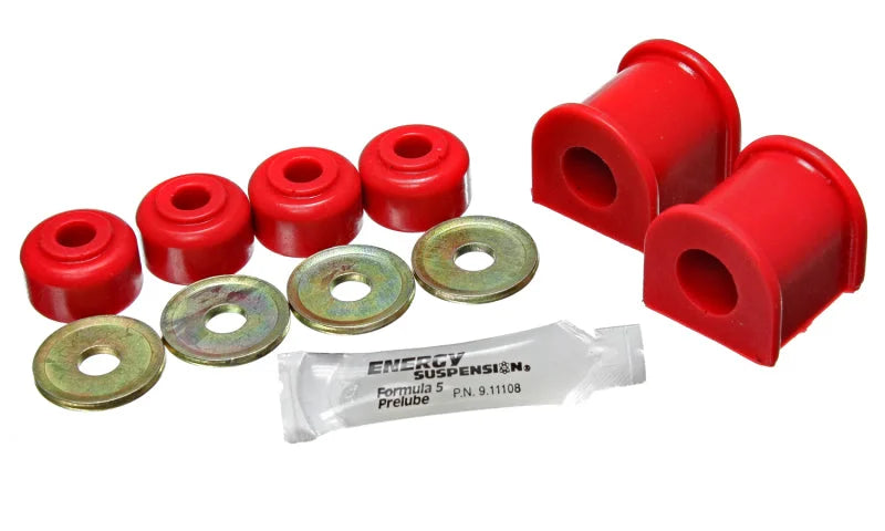 Energy Suspension 18Mm Rear Stabilizer Bushings - Red - Main Product View