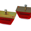Load image into Gallery viewer, Energy Suspension 2-1/2 Bump Stop Heavy Duty (2) - Red - Main Product View