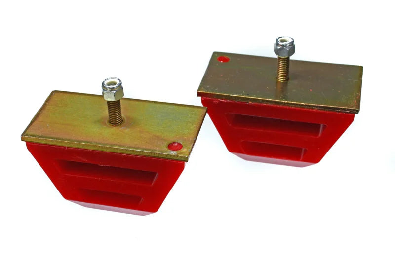 Energy Suspension 2-1/2 Bump Stop Heavy Duty (2) - Red - Main Product View