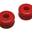 Load image into Gallery viewer, Energy Suspension 2-1/4in Tall x 3-9/16in Dia Red Coil Spring Damper Donuts (Set of 2) - Side View