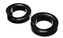 Load image into Gallery viewer, Energy Suspension 2005-07 Ford F-250/F-350 SD 2/4WD Front Coil Spring Isolator Set - Black - Main Product View