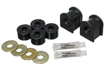 Load image into Gallery viewer, Energy Suspension 2005-07 Ford F-250/F-350 SD 2/4WD Front Sway Bar Bushing Set - 13/16inch - Black - Side View