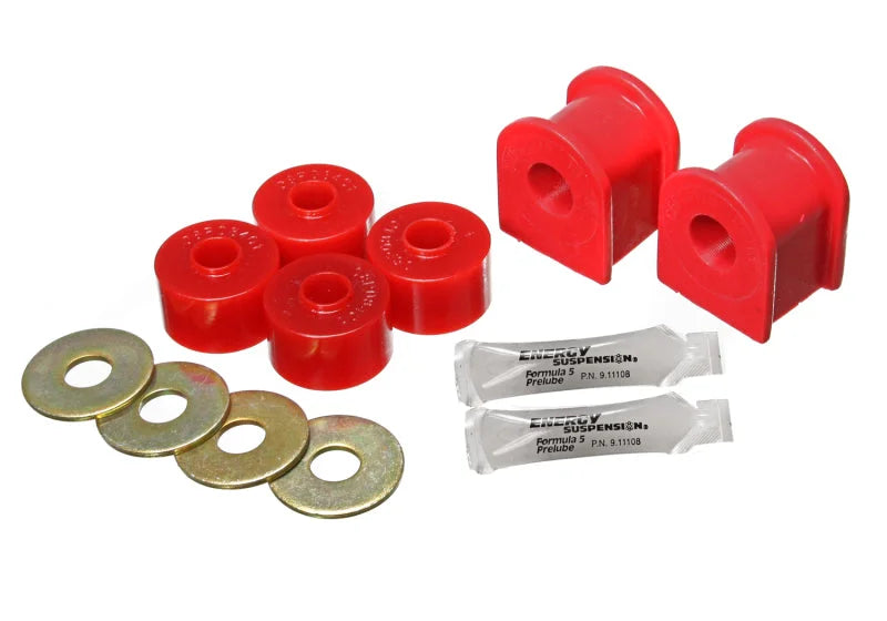Energy Suspension 2005-07 Ford F-250/F-350 SD 2/4WD Front Sway Bar Bushing Set - 13/16inch - Red - Main Product View