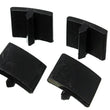 Load image into Gallery viewer, Energy Suspension 2005-07 Ford F-250/F-350 SD 2/4WD Rear Axle Bump Stop Set - Black - Side View