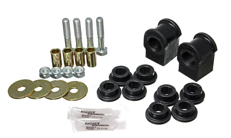 Energy Suspension 2005-07 Ford F-250/F-350 SD 2/4WD Rear Sway Bar Bushing Set - 1-1/8inch - Black - Main Product View