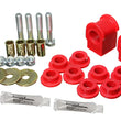 Load image into Gallery viewer, Energy Suspension 2005-07 Ford F-250/F-350 SD 2/4WD Rear Sway Bar Bushing Set - 1-1/8inch - Red - Main Product View