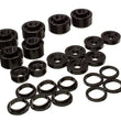 Load image into Gallery viewer, Energy Suspension 2005-07 Ford F-250/F-350 SD 2/4WD Reg Cab Body Mount Set - Black - Side View