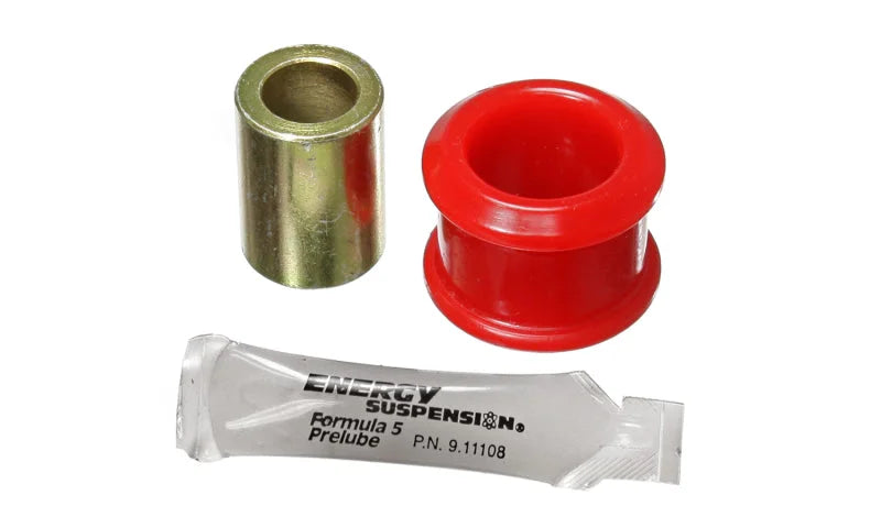 Energy Suspension 2005-07 Ford F-250/F-350 SD 4WD Front Track Arm Bushing Set - Red - Side View