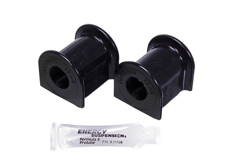 Energy Suspension 2015 Ford Mustang 22mm Rear Sway Bar Bushings - Black - Main Product View