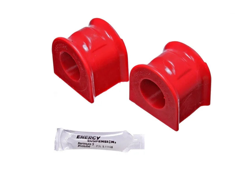 Energy Suspension 2015 Ford Mustang 33.3mm Front Sway Bar Bushings - Red - Main Product View