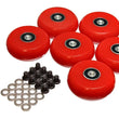 Load image into Gallery viewer, Energy Suspension 2.375 inch Hyper-Glide PolyCreeper Wheels (Set of 6) - Back View