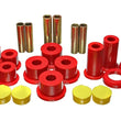 Load image into Gallery viewer, Energy Suspension 2/4 Wd Rear Leaf Spring Bshg - Red - Side View