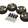 Load image into Gallery viewer, Energy Suspension 2in /50 Mm Wheel (4 Ea) - Black - Side View