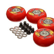 Load image into Gallery viewer, Energy Suspension 2in /50 Mm Wheel (4 Ea) - Red - Main Product View