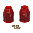 Load image into Gallery viewer, Energy Suspension 3-1/8in Bumpstop Set - Red - Main Product View