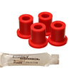 Load image into Gallery viewer, Energy Suspension .500 ID x 1.163 OD (Bushing Dims) Red Universal Link - Flange Type Bushiings - Side View