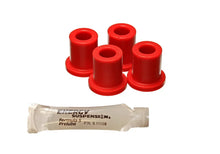 Load image into Gallery viewer, Energy Suspension .500 ID x 1.163 OD (Bushing Dims) Red Universal Link - Flange Type Bushiings - Side View