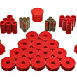 Load image into Gallery viewer, Energy Suspension 55-75 Jeep CJ5/CJ6 Red Hyper-Flex Master Bushing Set
