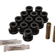Load image into Gallery viewer, Energy Suspension 55 Chevy Bel Air Black Rear Leaf Spring Bushing Set - Side View
