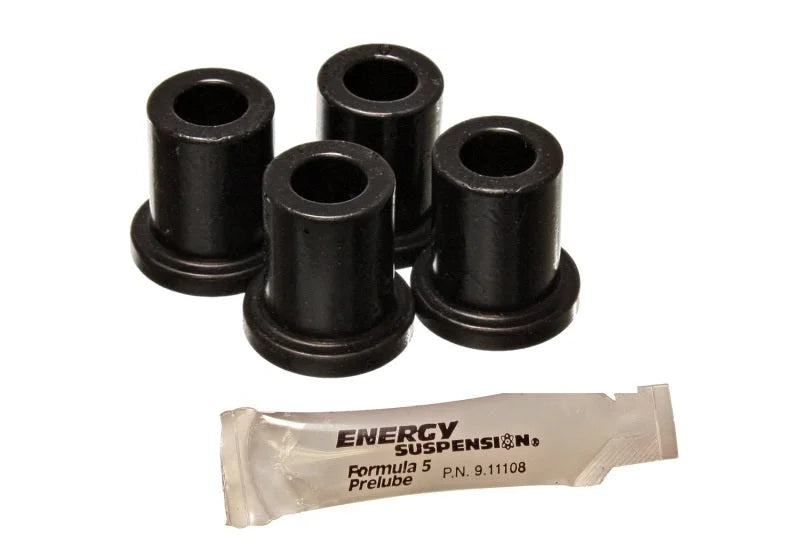 Energy Suspension .563 ID x 1.320 OD (Bushing Dims) Black Universal Link - Flange Type Bushiings - Side View