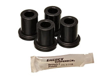 Load image into Gallery viewer, Energy Suspension .563 ID x 1.320 OD (Bushing Dims) Black Universal Link - Flange Type Bushiings - Side View