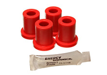 Load image into Gallery viewer, Energy Suspension .563 ID x 1.320 OD (Bushing Dims) Red Universal Link - Flange Type Bushiings - Main Product View