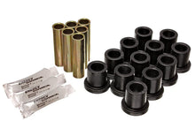 Load image into Gallery viewer, Energy Suspension 57-72 Ford F-100 / F-150 Rear 2WD Black Spring and Shackle Set - Main Product View