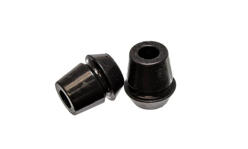 Energy Suspension 62-65 Chrysler Dart/Demon/Duster/Valiant Black Front Strut Rod Bushing Set - Side View