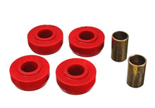 Load image into Gallery viewer, Energy Suspension 62-67 Chevy Nova Red Front Strut Rod Bushing Set - Main Product View