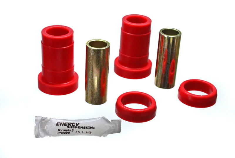 Energy Suspension 63-72 GM C-10/C1500 PU 2WD/67-72 C-20/C2500 Red Rear End Control Arm Bushng Set - Main Product View