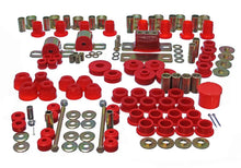 Load image into Gallery viewer, Energy Suspension 63-82 Chevrolet Corvette Red Hyper-flex Master Bushing Set - Main Product View