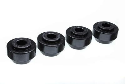 Energy Suspension 64-66 Ford Mustang Black Front Strut Rod Bushing Set - Main Product View